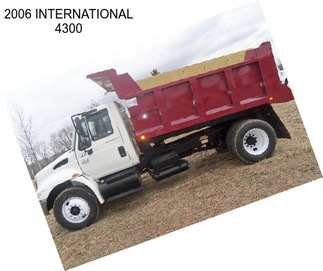 2006 INTERNATIONAL 4300