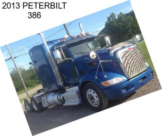 2013 PETERBILT 386