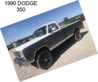 1990 DODGE 350