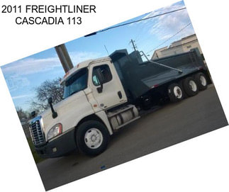 2011 FREIGHTLINER CASCADIA 113