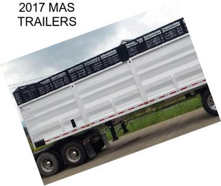 2017 MAS TRAILERS