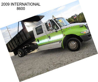 2009 INTERNATIONAL 8600