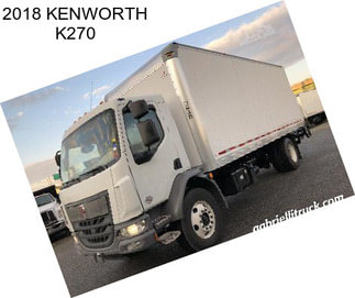 2018 KENWORTH K270