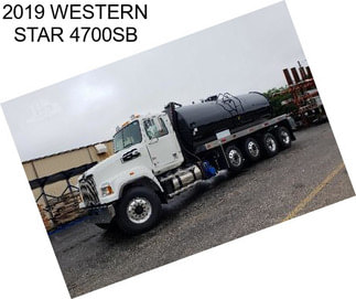 2019 WESTERN STAR 4700SB