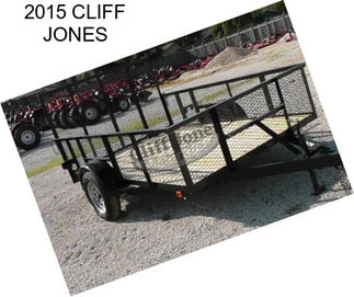 2015 CLIFF JONES