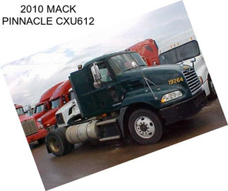 2010 MACK PINNACLE CXU612
