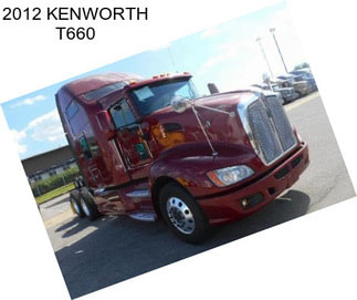 2012 KENWORTH T660