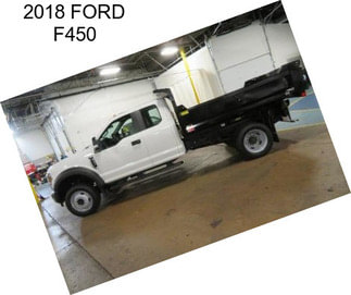 2018 FORD F450