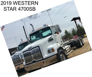 2019 WESTERN STAR 4700SB