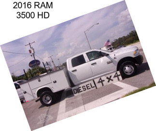 2016 RAM 3500 HD