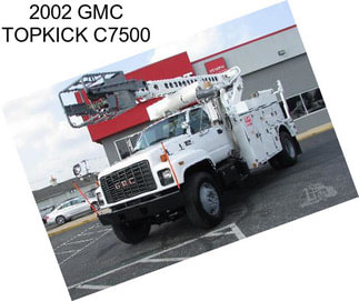 2002 GMC TOPKICK C7500