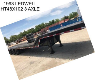 1993 LEDWELL HT48X102 3 AXLE