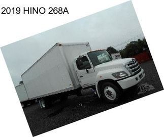 2019 HINO 268A