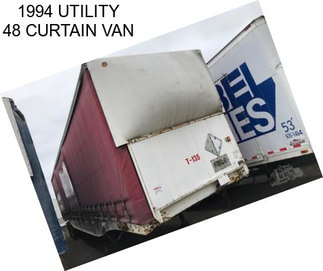 1994 UTILITY 48 CURTAIN VAN