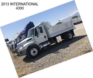 2013 INTERNATIONAL 4300