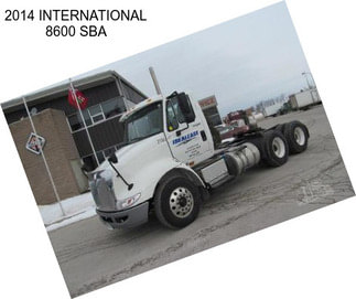 2014 INTERNATIONAL 8600 SBA