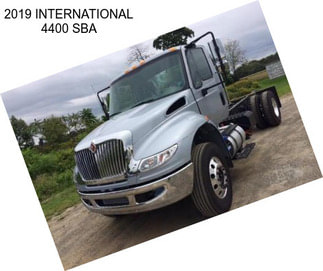 2019 INTERNATIONAL 4400 SBA