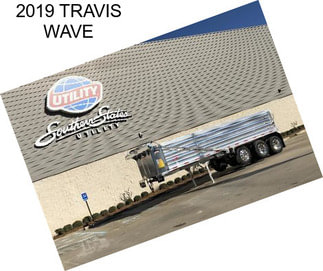 2019 TRAVIS WAVE