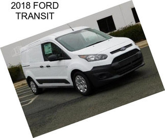 2018 FORD TRANSIT