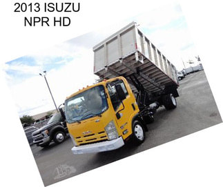 2013 ISUZU NPR HD