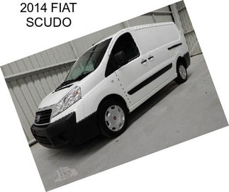 2014 FIAT SCUDO