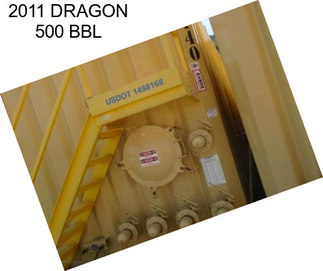 2011 DRAGON 500 BBL