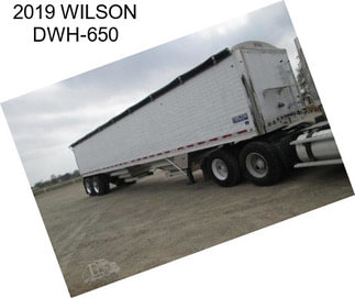 2019 WILSON DWH-650