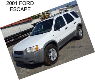 2001 FORD ESCAPE