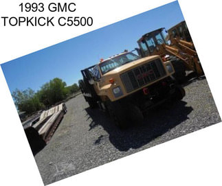 1993 GMC TOPKICK C5500