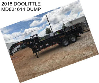 2018 DOOLITTLE MD821614 DUMP