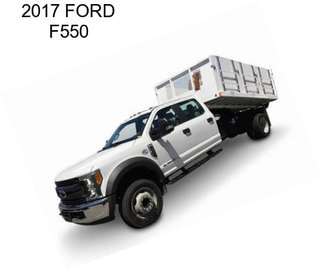 2017 FORD F550