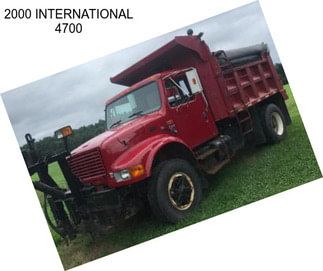 2000 INTERNATIONAL 4700