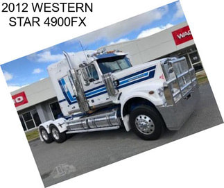 2012 WESTERN STAR 4900FX