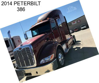 2014 PETERBILT 386