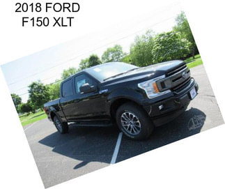 2018 FORD F150 XLT