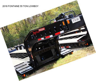 2018 FONTAINE 55 TON LOWBOY