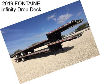 2019 FONTAINE Infinity Drop Deck