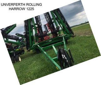 UNVERFERTH ROLLING HARROW 1225