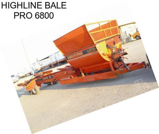 HIGHLINE BALE PRO 6800