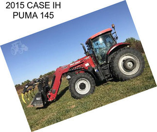 2015 CASE IH PUMA 145