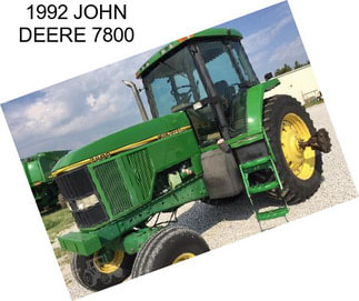 1992 JOHN DEERE 7800