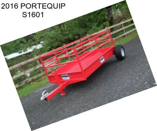 2016 PORTEQUIP S1601