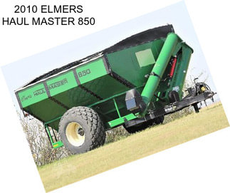 2010 ELMERS HAUL MASTER 850