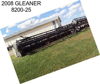 2008 GLEANER 8200-25