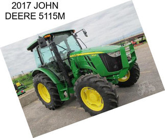 2017 JOHN DEERE 5115M