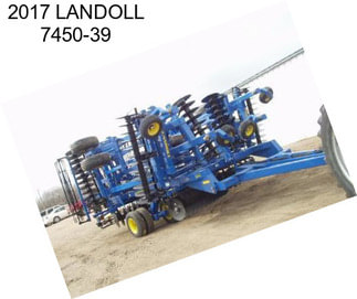 2017 LANDOLL 7450-39