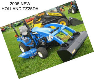 2005 NEW HOLLAND TZ25DA