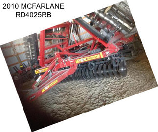 2010 MCFARLANE RD4025RB