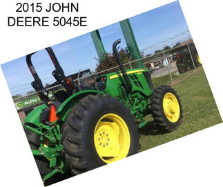 2015 JOHN DEERE 5045E