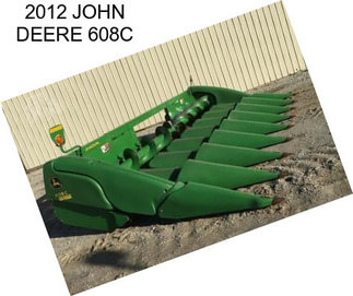 2012 JOHN DEERE 608C